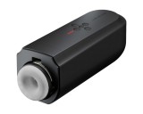 LOVENSE Solace - okos, fel-le mozgó maszturbátor (fekete)