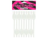 Lovetoy - puncis világító szívószál (fehér)