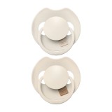 Lovi Dinamikus szilikon cumi PRIME 6-18hó 2db - Coconut/Ivory