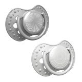 LOVI Szilikon dinamikus cumi Harmony 3-6hó 2db - fiú