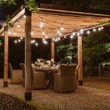 LSH SUNSET kerti kiülő/pergola 6x3 m