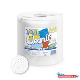 LUCART Háztartási papírtörlő kéztörlő 2 rétegű 500 lapos hófehér egyesével csomagolt Cleanit XXL 500 Luca