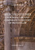 Ludovika Egyetemi Kiadó Földi András: Selected Studies on Roman Law and Comparative History of Private Law - könyv