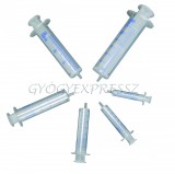 LUER Injekciós fecskendő 2 ml műanyag 100 db