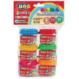 Luigi Giocattoli Színes tégelyes gyurma szett 6db-os 30gr