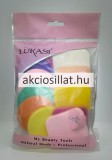 Lukasi Kozmetikai szivacs 12 db-os színes lapos