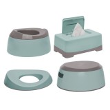 LUMA Toalett tréning szett - Ice Blue