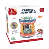 Luna Állatos zenélő körhinta bébi játék