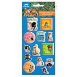 Luna Animal Planet 3D pufi matrica szett 10x22cm-es íven