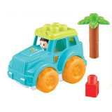 Luna Blocks Maxi: Terepjáró építőjáték 10db-os szett