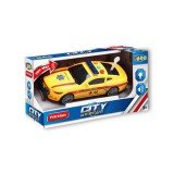 Luna City Rescue mentőautó fénnyel és hanggal sárga