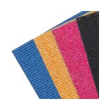 Luna Csillámos kék hullámpapír 50x70cm 161g 1db