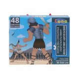 Luna Dávid és Góliát 48db-os padló puzzle 60x90cm