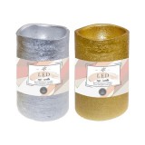 Luna Dekor LED-es gyertya 7,5x15cm kétféle változatban