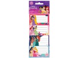 Luna Disney Hercegnők 20db-os öntapadós füzet címke