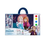 Luna Disney: Jégvarázs 2. Színező füzet vízfestékkel és matricákkal