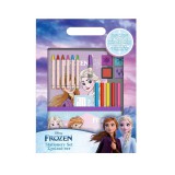 Luna Disney: Jégvarázs 2. színező szett tolltartóval és kiegészítőkkel