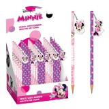 Luna: Disney Minnie egér grafitceruza radírral, kétféle változatban 1db
