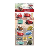 Luna Disney Verdák 3D pufi matrica szett 10x22cm-es íven