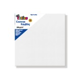 Luna Feszített fehér festővászon 50x50cm