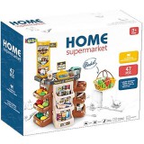 Luna Home Supermarket játékszett fénnyel és hanggal 47db-os (000621811) (LU000621811) - Játékkonyhák