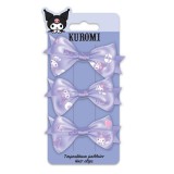 Luna: Kuromi 3db-os masnis hajcsat szett