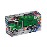 Luna Mega Truck: Szelektív hulladékszállító kamion fénnyel és hanggal 40x14x21cm