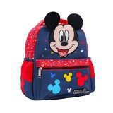 Luna Mickey egér 3D mintás ovis hátizsák 27x10x31cm
