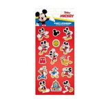 Luna Mickey egér és barátai 3D pufi matrica szett 10x22cm-es íven