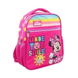 Luna Minnie egér rózsaszín ovis hátizsák 27x10x31cm