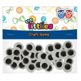 Luna Műanyag szemek 10mm 45db-os csomag