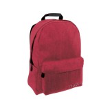 Luna Must Jean bordó iskolatáska hátizsák 42x32x17cm