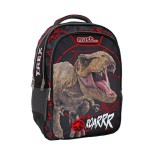 Luna Must: Jurassic World T-rex lekerekített ergonomikus iskolatáska 33x18x43cm