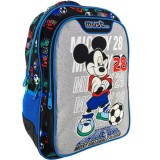 Luna Must: Mickey egér Game day iskolatáska, hátizsák 32x18x43cm
