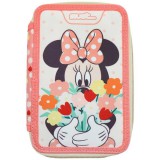 Luna Must: Minnie Egér töltött három emeletes tolltartó