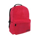 Luna MUST Monochrome Ripstop piros iskolatáska hátizsák