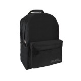 Luna Must: Moon Jeans fekete iskolatáska, hátizsák 32x19x42cm