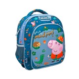 Luna Must: Peppa malac - Zsoli kék ovis hátizsák 27x10x31cm