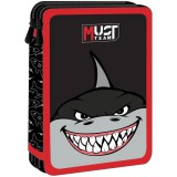 Luna: Must Team Cápás 2 szintes töltött tolltartó