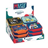 Luna: Must Team Fiús műanyag uzsonnás doboz többféle változatban 800ml 1db