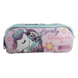 Luna: Must Team Lovely unicorn 2 szintes henger alakú tolltartó