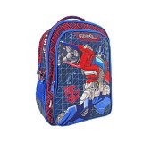 Luna Must... Transformers három rekeszes lekerekített iskolatáska, hátizsák 32x18x43cm