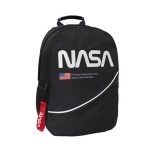 Luna NASA 2 rekeszes iskolatáska, hátizsák 33x16x45cm