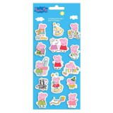 Luna: Peppa malac 3D pufi matrica szett 10x22cm-es íven