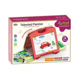 Luna Piros kétoldalú rajztábla szett 27db-os