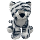 Luna Plüss fehér tigris 21cm