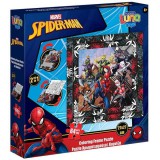 Luna: Pókember 2az1-ben 64db-os keretes színezhető puzzle