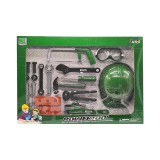 Luna PowerTool szerszámos láda munkavédelmi sisakkal