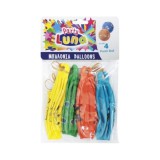 Luna Punch Ball party léggömb 4db-os szett