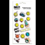 Luna Smiley 3D pufi matrica szett 10x22cm-es íven